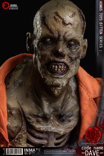 Pedido Figura Zombie DAVE - The Bitten Series marca Asmus Toys BIT004A escala 1/6