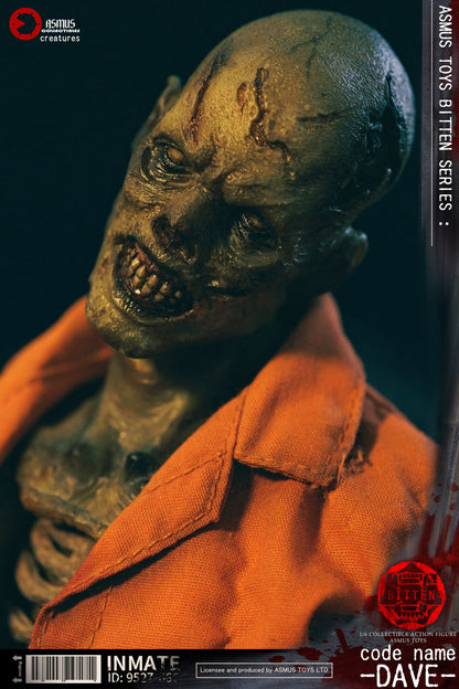 Pedido Figura Zombie DAVE - The Bitten Series marca Asmus Toys BIT004A escala 1/6