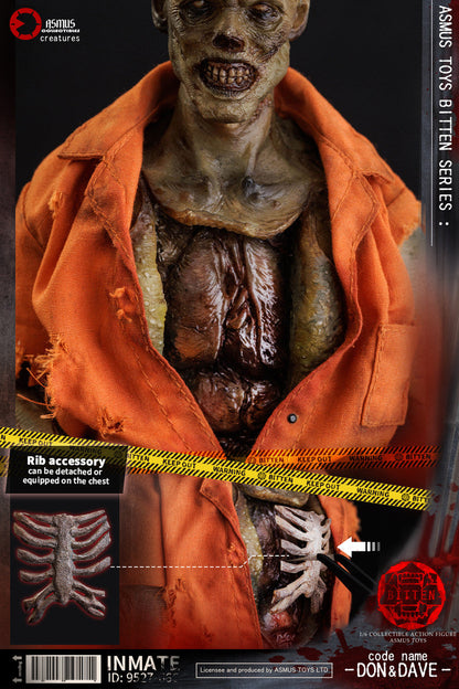 Pedido Figura Zombie DAVE - The Bitten Series marca Asmus Toys BIT004A escala 1/6