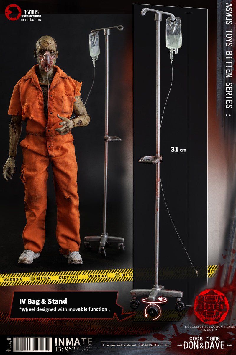 Pedido Figura Zombie DAVE - The Bitten Series marca Asmus Toys BIT004A escala 1/6