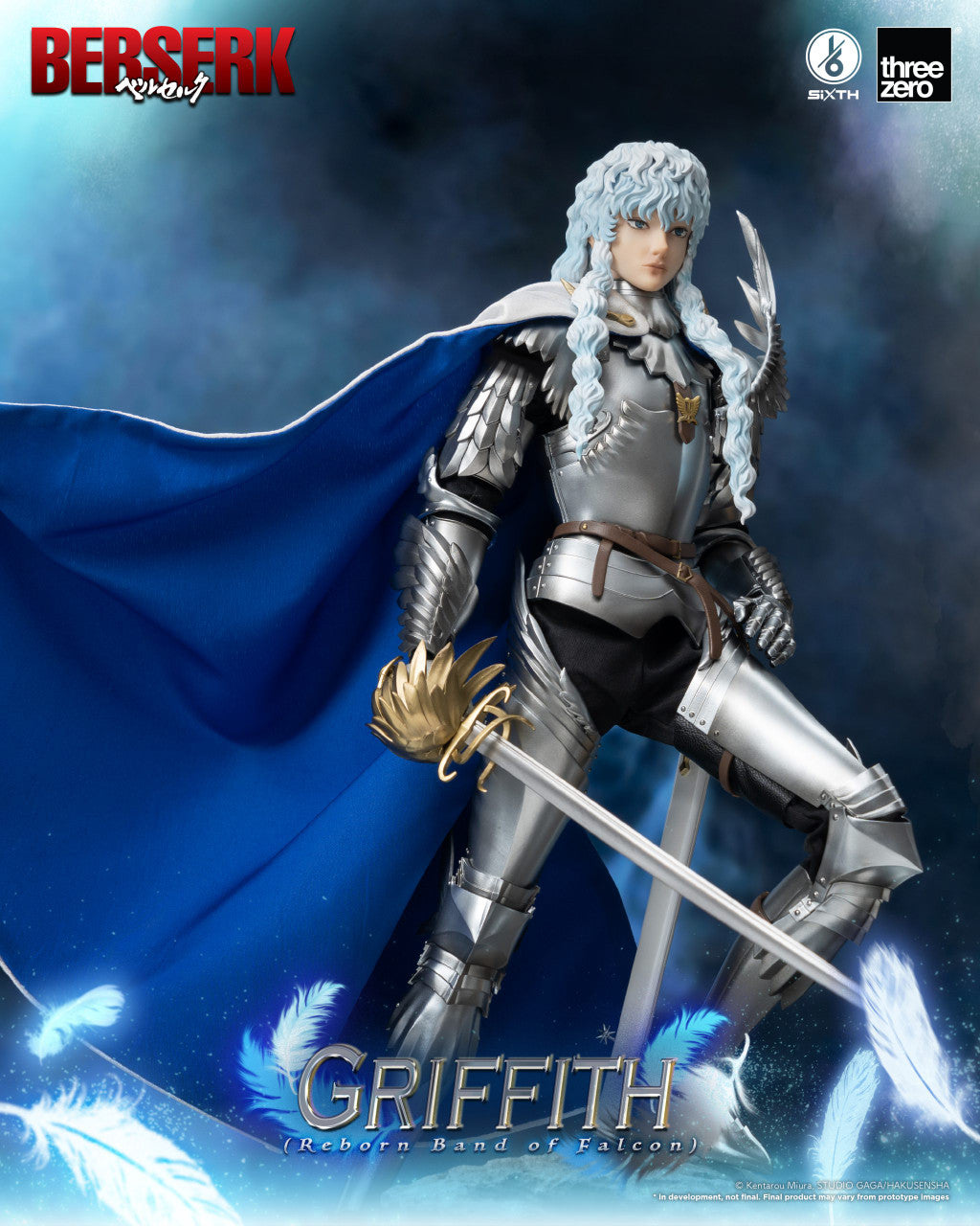 Pedido Figura Griffith (Reborn Band of Falcon) - BERSERK marca Threezero 3Z0094 escala 1/6