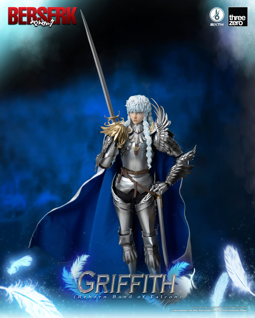 Pedido Figura Griffith (Reborn Band of Falcon) - BERSERK marca Threezero 3Z0094 escala 1/6