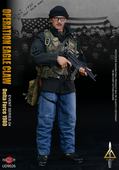 Pedido Figura U.S. Army Delta Force - Opetation Eagle Claw 1980 marca Ujindou UD9026 escala 1/6