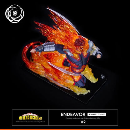 Preventa Estatua Endeavor (Limited Edition) - My Hero Academia Ikigai marca TSUME a escala 1/6 (34 cm)