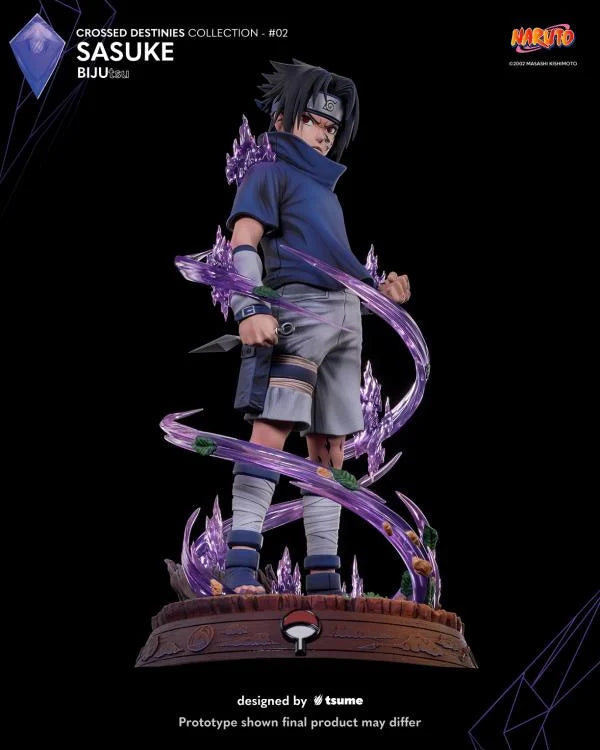 Preventa Estatua SASUKE (Limited Edition) - Naruto BIJUtsu Crossed Destinies Collection #2 marca TSUME a escala 1/4 (45 cm)