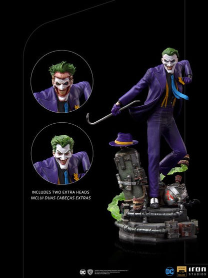 Pedido Estatua The Joker (Deluxe)- DC Comics - Limited Edition marca Iron Studios escala de arte 1/10