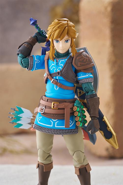 Preventa Figura Link (DELUXE EDITION) (EXCLUSIVE) - The Legend of Zelda: Tears of the Kingdom - Figma No.626-DX marca Good Smile Company escala pequeña 1/12