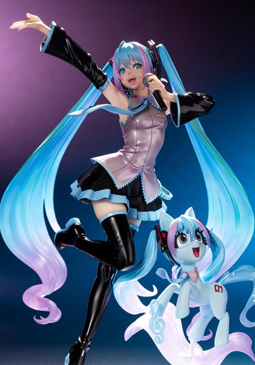 Pedido Estatua Hatsune Miku (feat. My Little Pony) - Vocaloid Bishoujo marca Kotobukiya escala 1/7