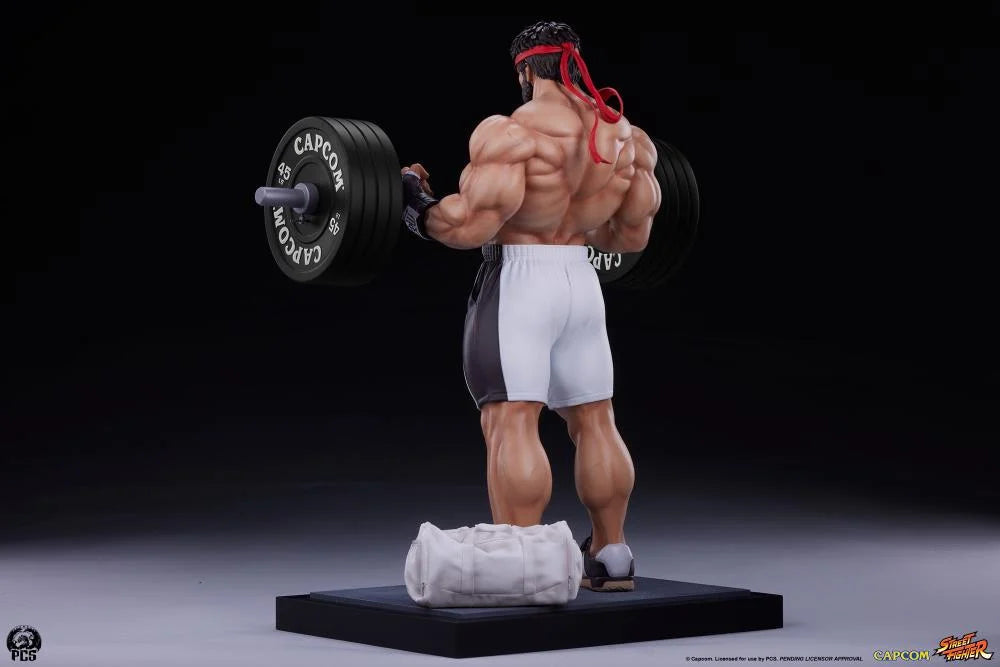 Preventa Estatua Ryu (Powerlifting Battle version) - Street Fighter Premier Series marca PCS Collectibles escala 1/4