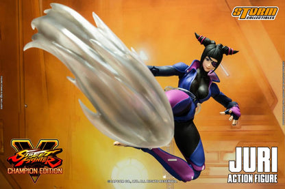 Pedido Figura Juri Han - Street Fighter V: Champion Edition marca Storm Collectibles escala pequeña 1/12