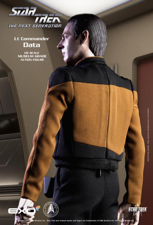 Pedido Figura Lt. Commander Data (Essentials version) - Star Trek: The Next Generation marca EXO-6 EXO-01-073 escala 1/6