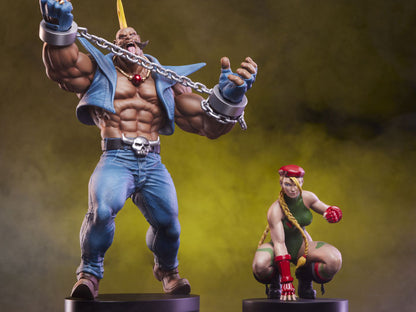 Preventa Set Estatuas Cammy & Birdie - Street Jam - Street Fighter marca PCS Collectibles escala 1/10