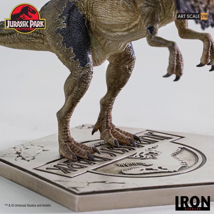 Preventa Estatua Dilophosaurus - Jurassic Park Icons - Limited Edition marca Iron Studios escala de arte 1/10