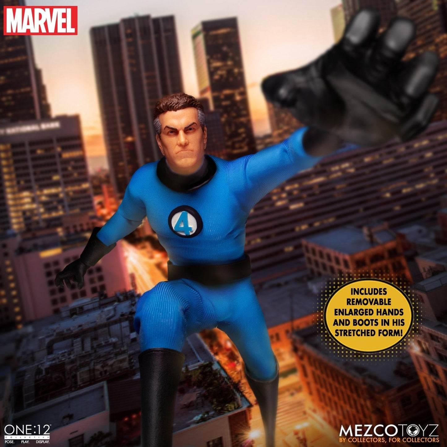 Pedido Figuras Fantastic Four Deluxe Box Set - One:12 Collective marca Mezco Toyz 77600 escala pequeña 1/12