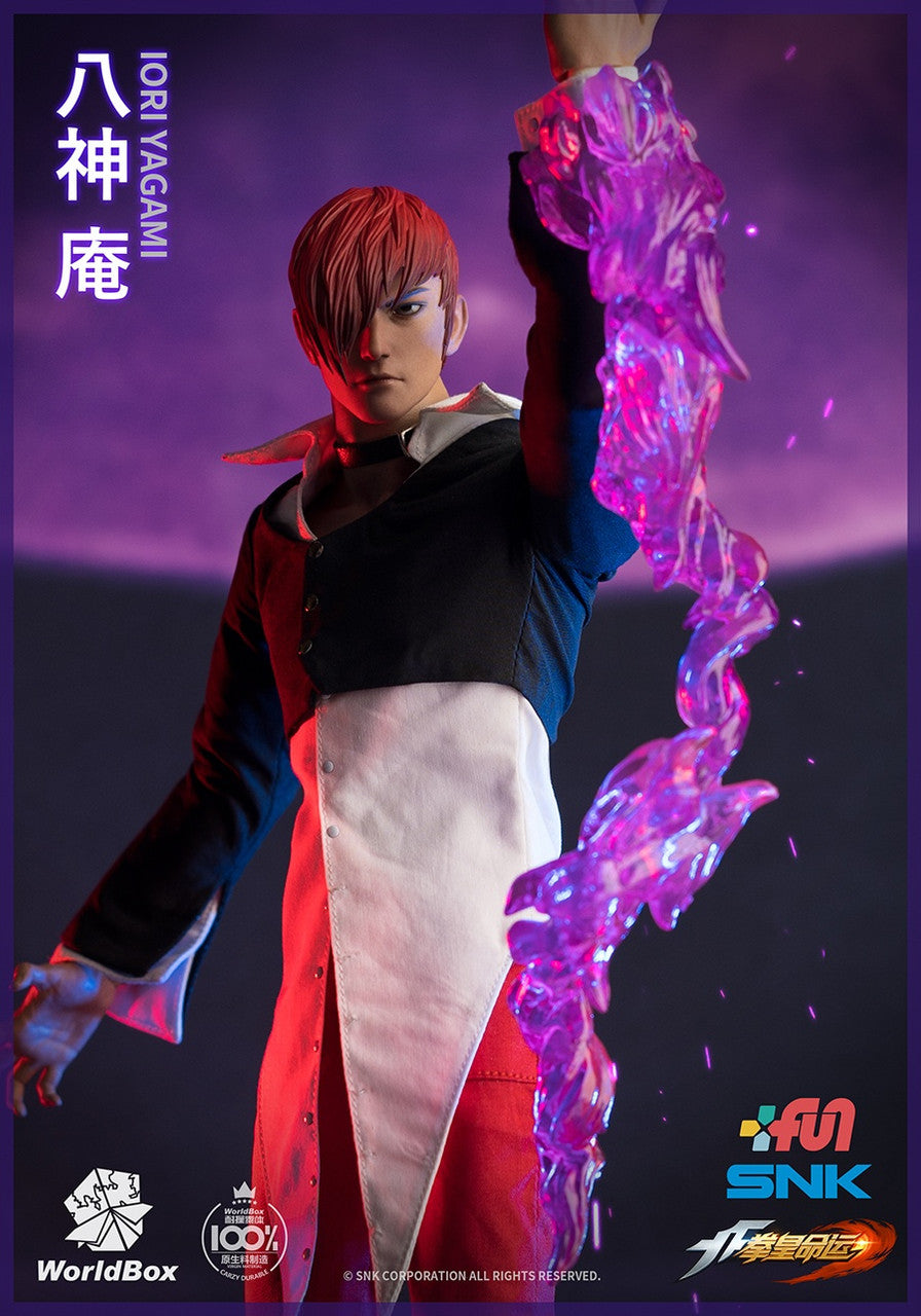 Pedido Figura Iori Yagami (DX version) - SNK The King of Fighters marca Worldbox KF100 escala 1/6