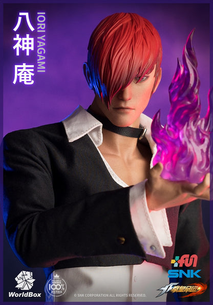 Pedido Figura Iori Yagami (DX version) - SNK The King of Fighters marca Worldbox KF100 escala 1/6