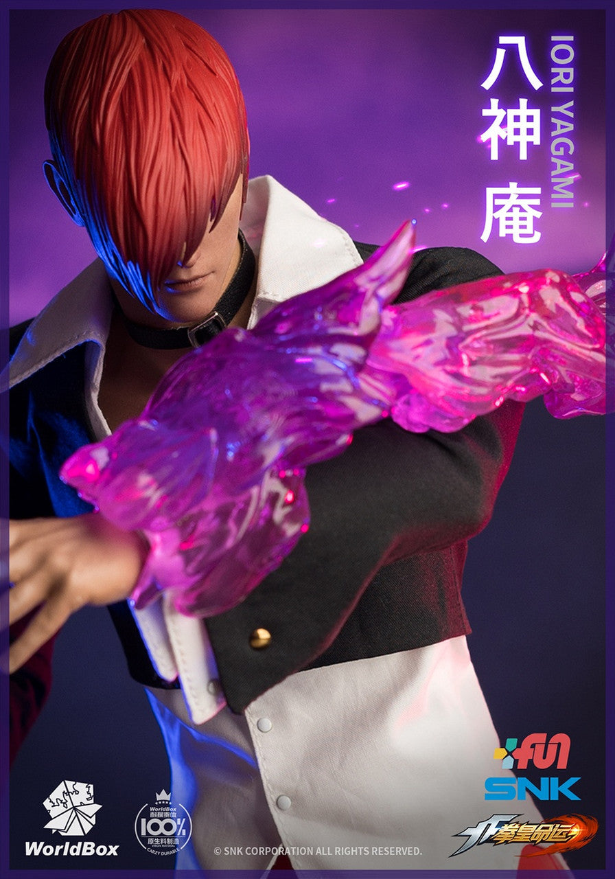 Pedido Figura Iori Yagami (DX version) - SNK The King of Fighters marca Worldbox KF100 escala 1/6