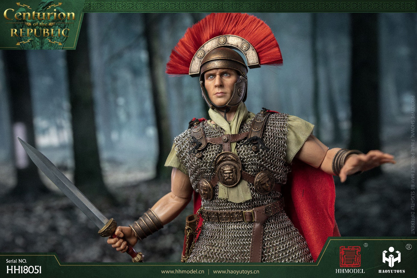 Pedido Figura Centurion of the Republic marca HaoyuToys HH18051 escala 1/6 (BACK ORDER)