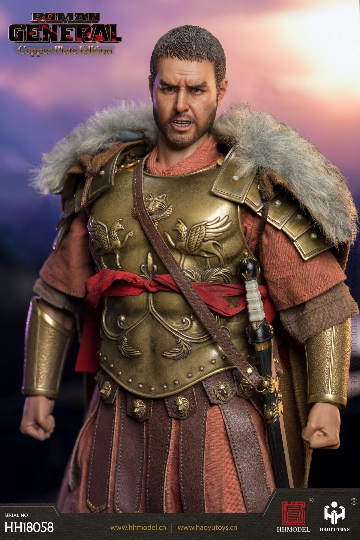 Pedido Figura Roman General (Bronze Armor Edition) marca HaoyuToys HH18058 escala 1/6