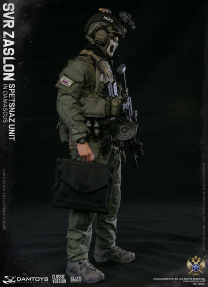 [EN STOCK] Figura SVR Zaslon in Damascus Classic - Russian Spetsnaz Unit marca Damtoys 78093 1/6 escala 1/6