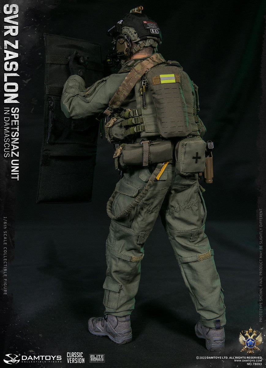 [EN STOCK] Figura SVR Zaslon in Damascus Classic - Russian Spetsnaz Unit marca Damtoys 78093 1/6 escala 1/6