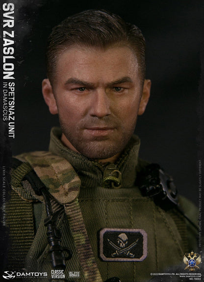 [EN STOCK] Figura SVR Zaslon in Damascus Classic - Russian Spetsnaz Unit marca Damtoys 78093 1/6 escala 1/6