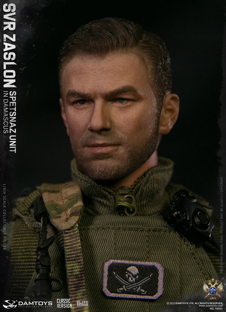 [EN STOCK] Figura SVR Zaslon in Damascus Classic - Russian Spetsnaz Unit marca Damtoys 78093 1/6 escala 1/6