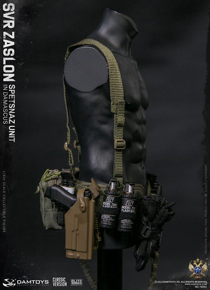 [EN STOCK] Figura SVR Zaslon in Damascus Classic - Russian Spetsnaz Unit marca Damtoys 78093 1/6 escala 1/6