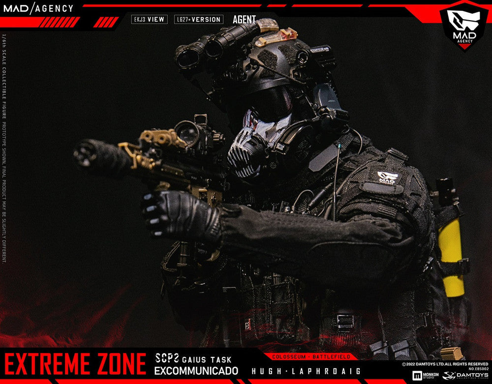 Pedido Figura Agent Hugh Laphroaig - EXTREME ZONE marca Damtoys EBS002 escala 1/6