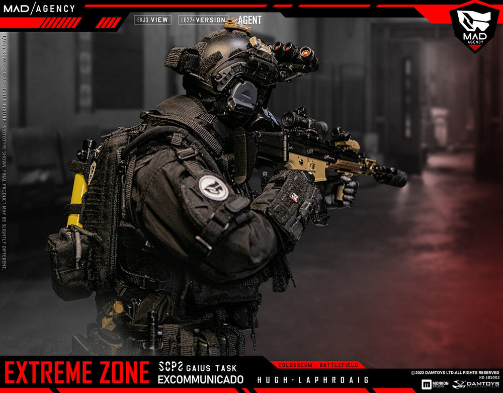 Pedido Figura Agent Hugh Laphroaig - EXTREME ZONE marca Damtoys EBS002 escala 1/6