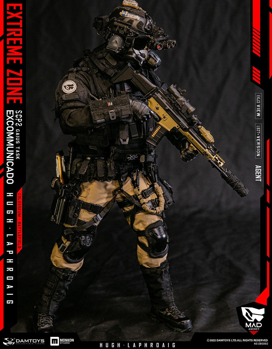 Pedido Figura Agent Hugh Laphroaig - EXTREME ZONE marca Damtoys EBS002 escala 1/6