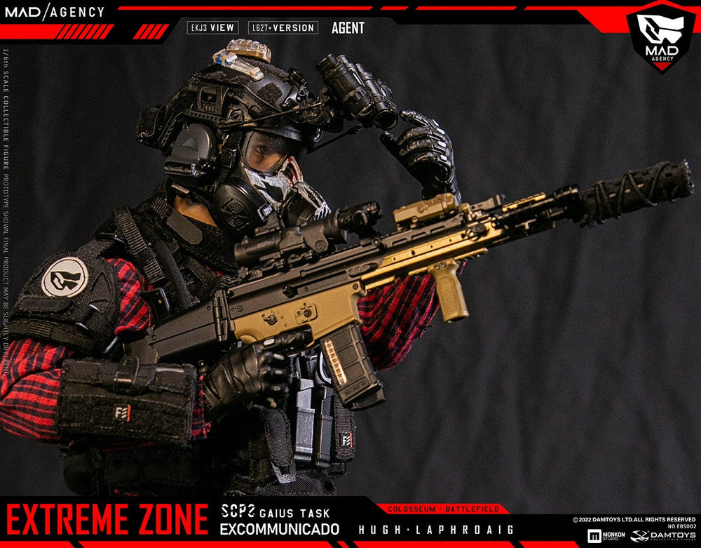 Pedido Figura Agent Hugh Laphroaig - EXTREME ZONE marca Damtoys EBS002 escala 1/6