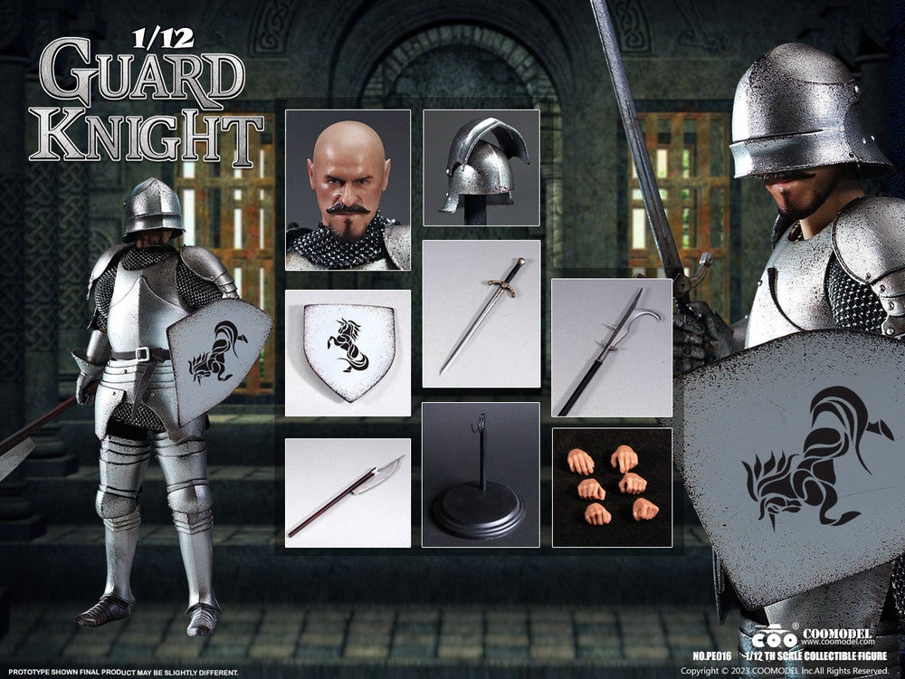 Pedido Figura Guard Knight - Palm Empire marca Coomodel PE016 escala pequeña 1/12