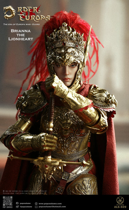 Pedido Figura The Lionheart Brianna (Armadura de cobre) - Order Europa marca POP Costume ALS-020 escala 1/6 (Limitada)