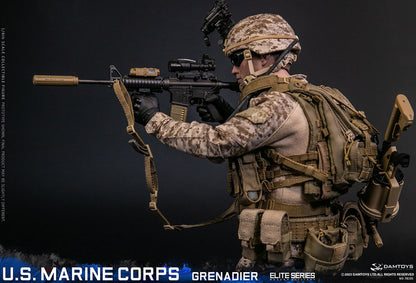 Preventa Figura U.S. Marine Corps Grenadier marca Damtoys 78101 escala 1/6