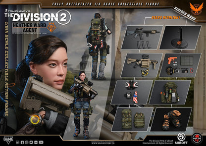 Preventa Figura Heather Ward Agent- Ubisoft The Division 2 marca Soldier Story SSG-009 escala 1/6