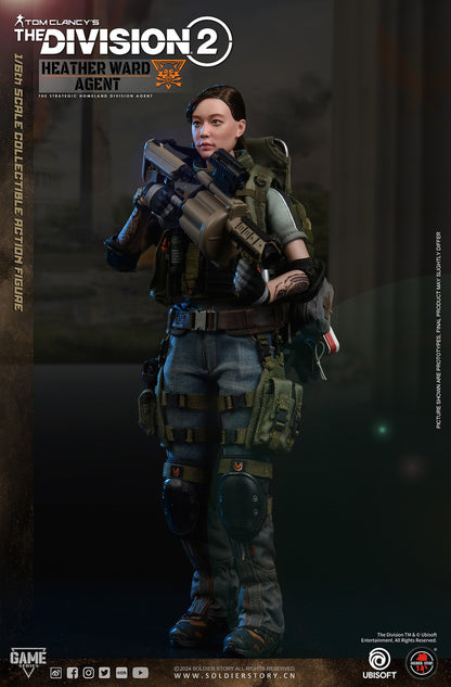 Preventa Figura Heather Ward Agent- Ubisoft The Division 2 marca Soldier Story SSG-009 escala 1/6