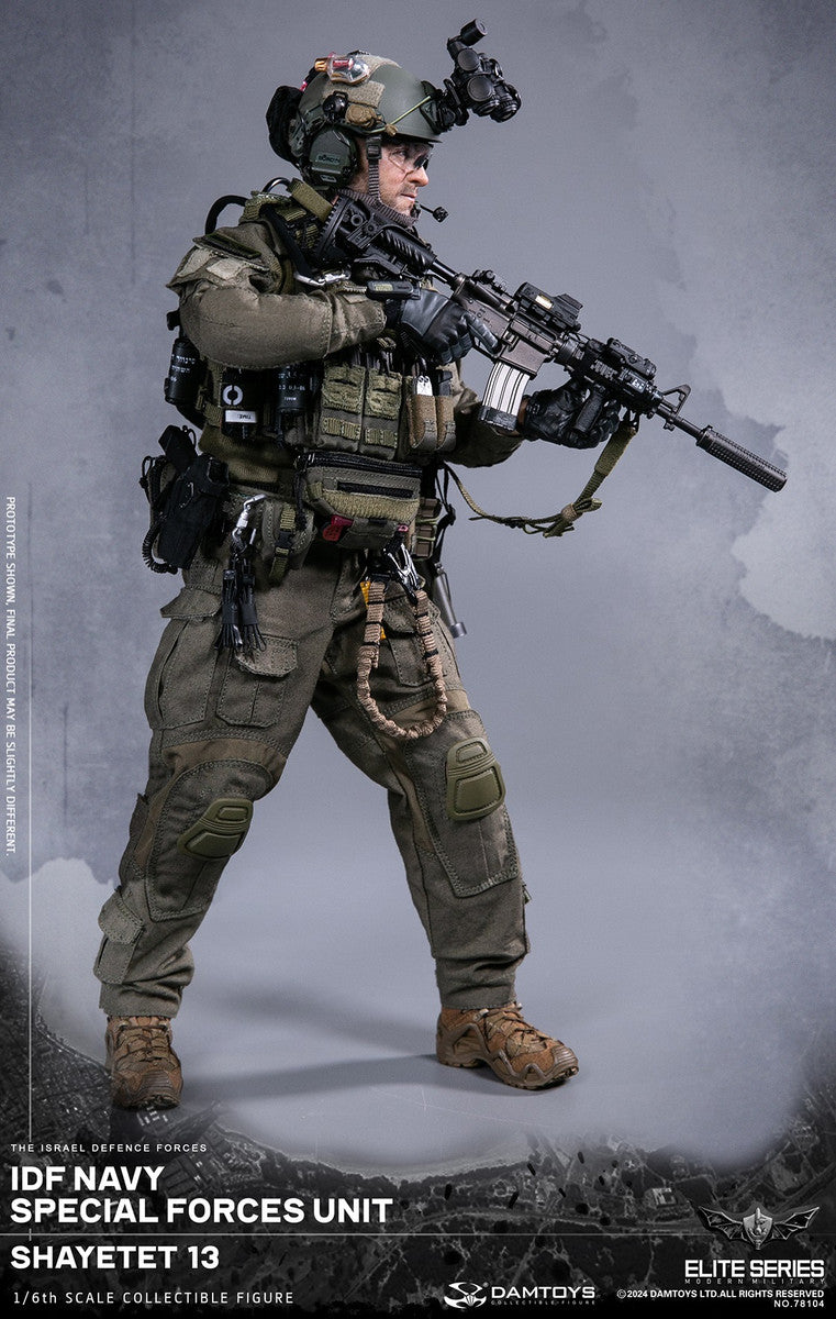 Preventa Figura Shayetet 13 - IDF Navy Special Forces Unit marca Damtoys 78104 escala 1/6