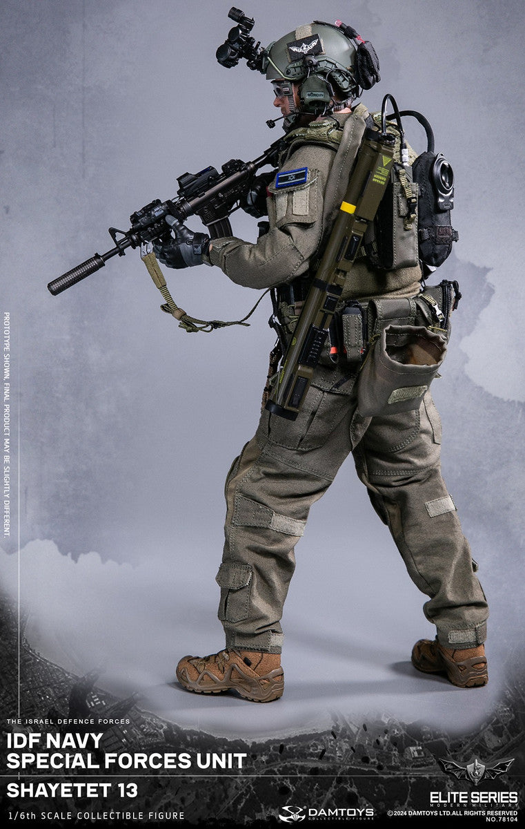 Preventa Figura Shayetet 13 - IDF Navy Special Forces Unit marca Damtoys 78104 escala 1/6