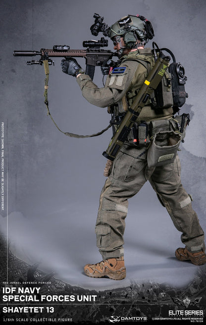 Preventa Figura Shayetet 13 - IDF Navy Special Forces Unit marca Damtoys 78104 escala 1/6