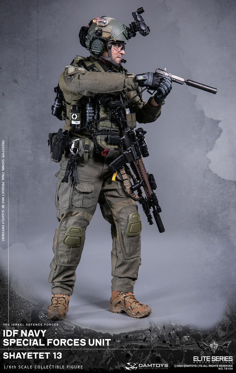 Preventa Figura Shayetet 13 - IDF Navy Special Forces Unit marca Damtoys 78104 escala 1/6