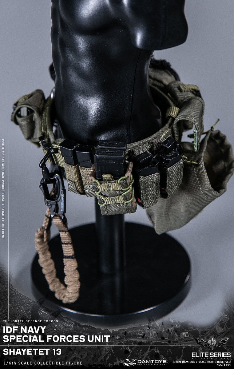 Preventa Figura Shayetet 13 - IDF Navy Special Forces Unit marca Damtoys 78104 escala 1/6