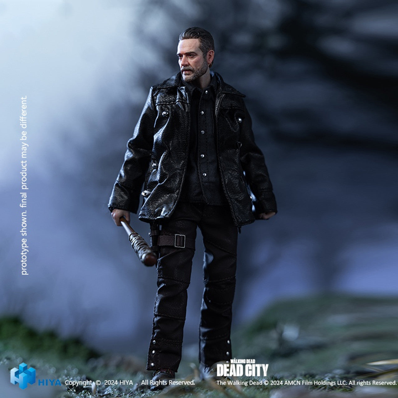 Preventa Figura Negan- The Walking Dead - Exquisite Super Series marca HIYA ESW0307 escala pequeña 1/12