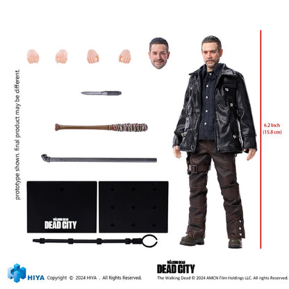 Preventa Figura Negan- The Walking Dead - Exquisite Super Series marca HIYA ESW0307 escala pequeña 1/12