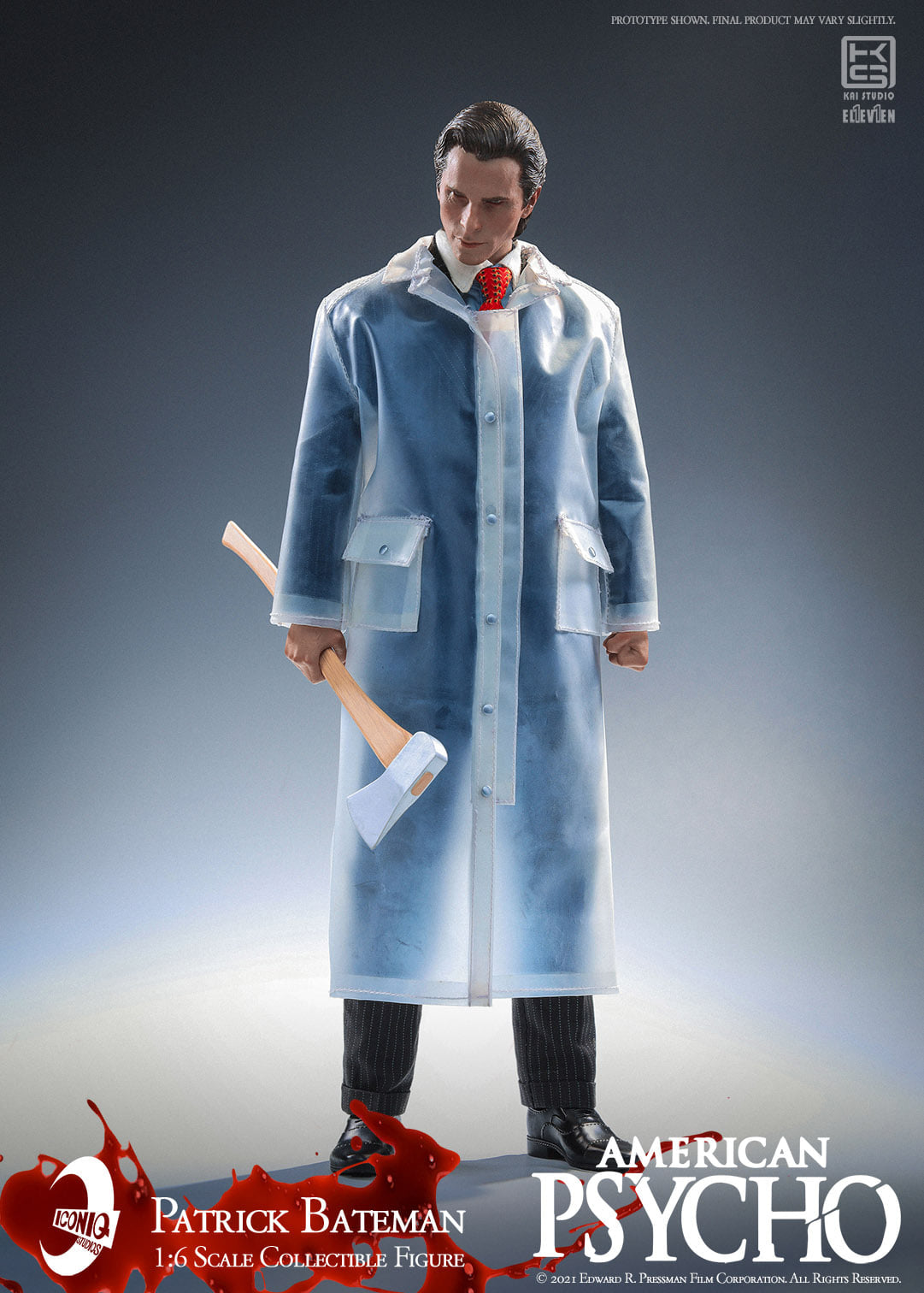 Pedido Figura Patrick Bateman - American Psycho marca Iconiq Studio IQSS-01 escala 1/6