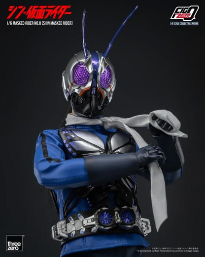 Preventa Figura Masked Rider No. 0 - Shin Masked Rider - FigZero marca Threezero 3Z0489 escala 1/6