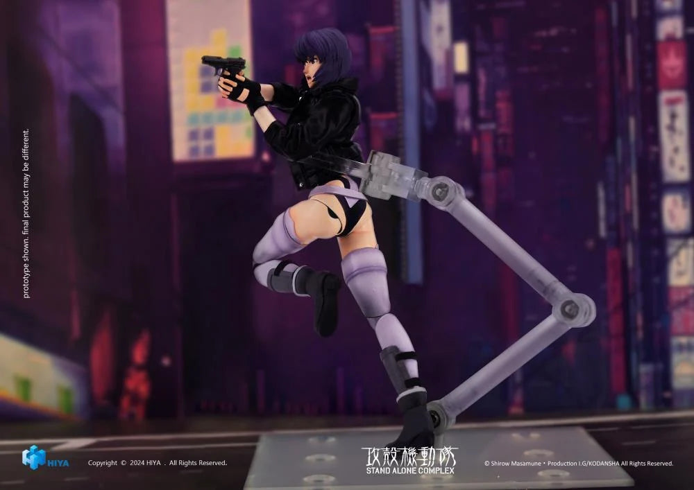 Preventa Figura Motoko Kusanagi (Exclusiva PX Previews) - Ghost in the Shell - Exquisite Super Series marca HIYA ESS0 escala pequeña 1/12