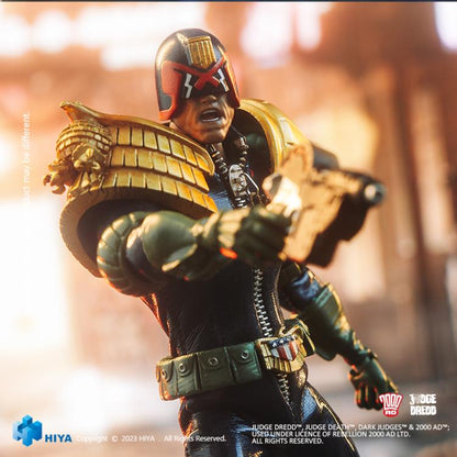 Pedido Figura Judge Dredd (PX Previews Exclusive) - 2000 AD - Exquisite Super Series marca HIYA ESJ0053 escala pequeña 1/12