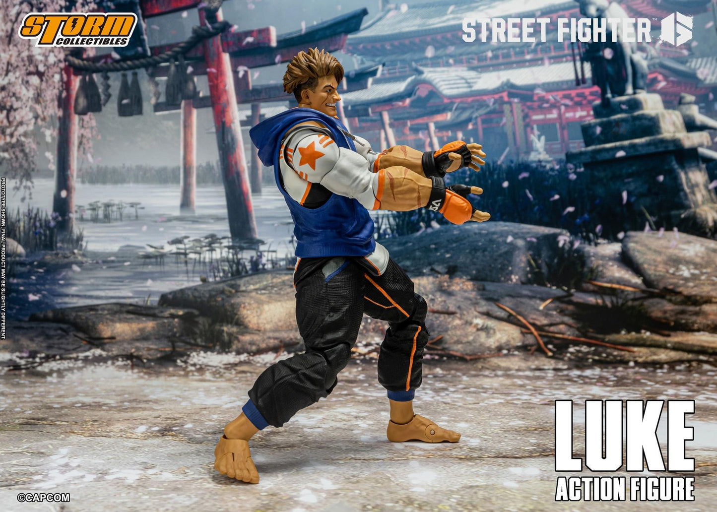 Pedido Figura Luke - Street Fighter 6 marca Storm Collectibles CPSF27 escala pequeña 1/12