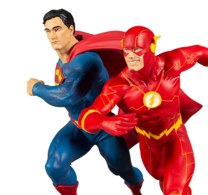 Pedido Estatua Superman vs. The Flash (Edición limitada) (Poliresina) - DC Comics - marca McFarlane Toys x DC Direct escala 1/8